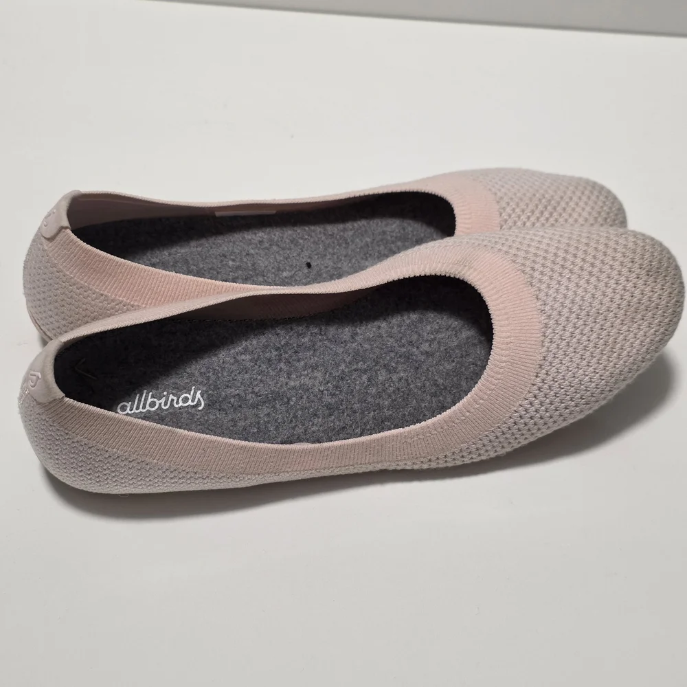 Allbirds TB Women's Soft Pink Loafers Sz. 10